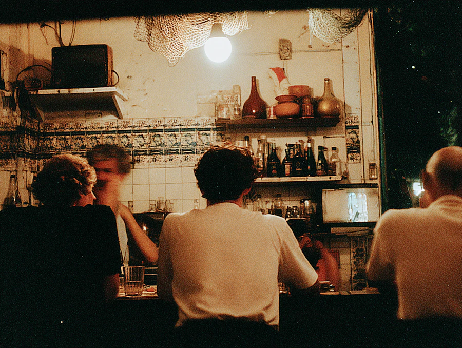 Cozy Bar Scene