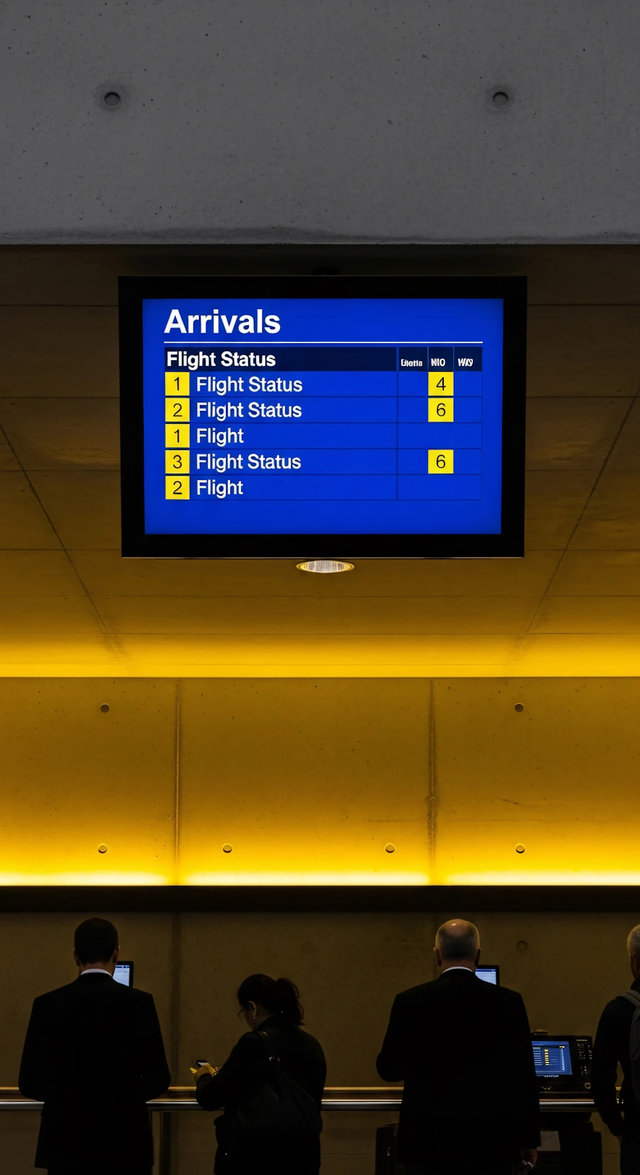 Airport Arrivals Board