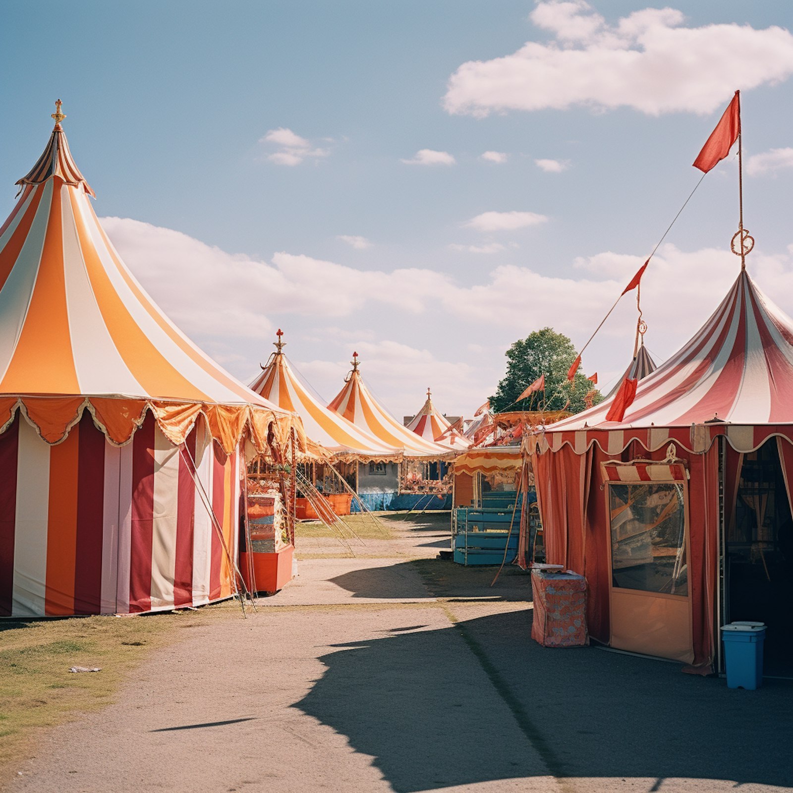 Waukesha County Fair tents