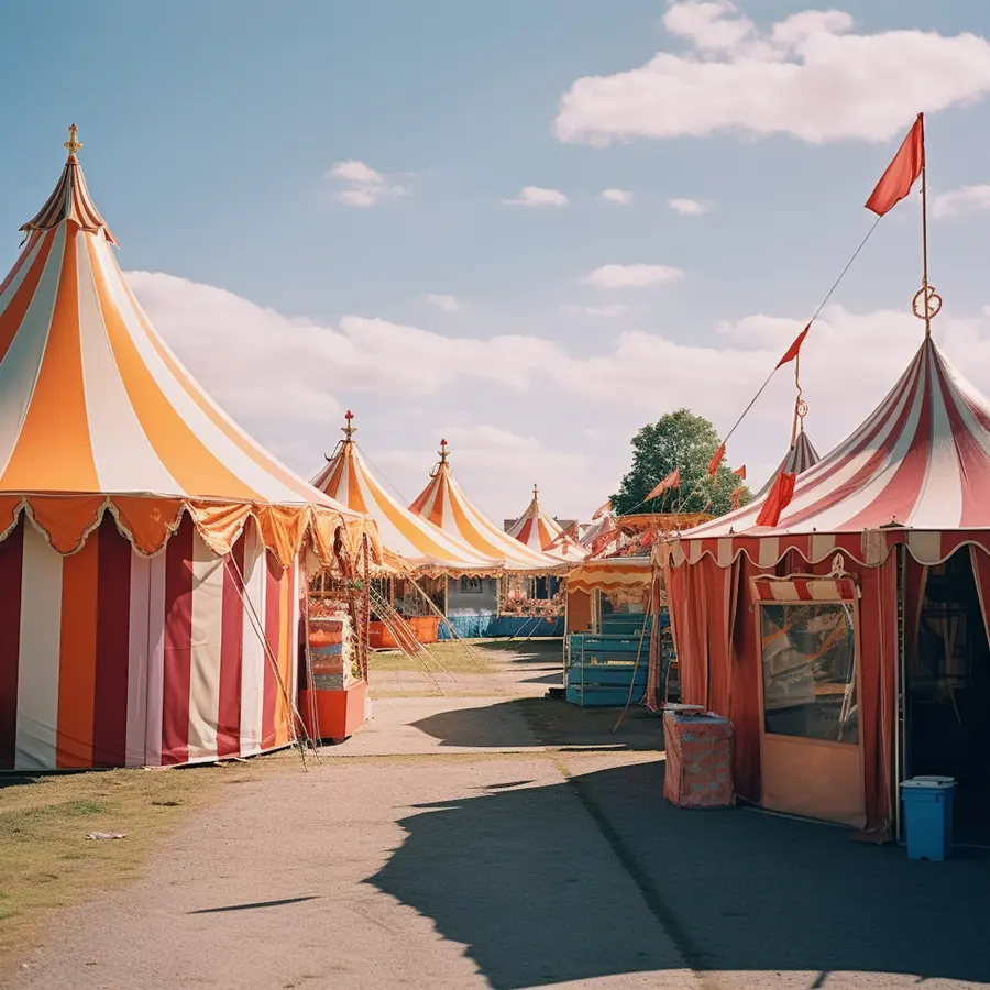 Waukesha County Fair tents