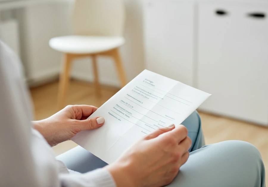 Person Holding Document