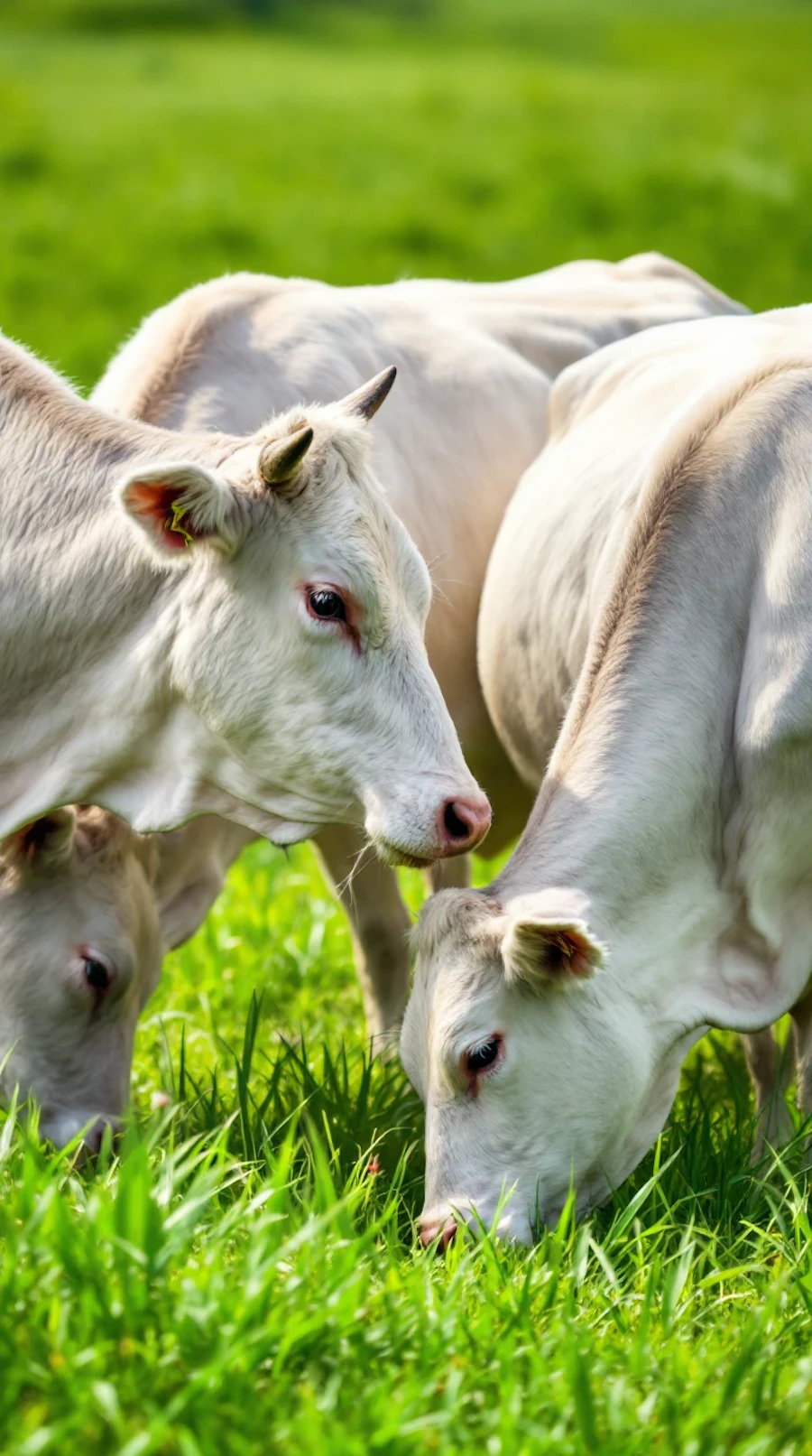Dairy cattle grazing in a pasture